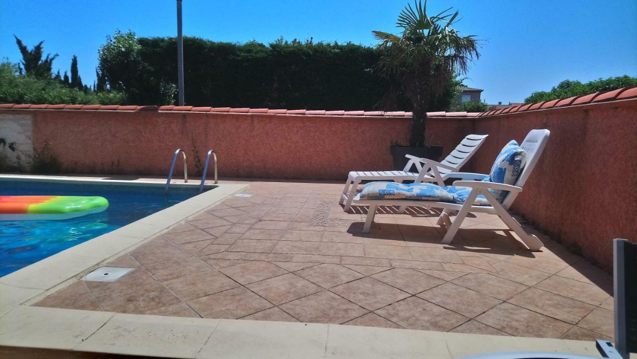 Appartements dans résidence Avec piscine - Mer à 500m Sainte-Marie-la-Mer Extérieur photo